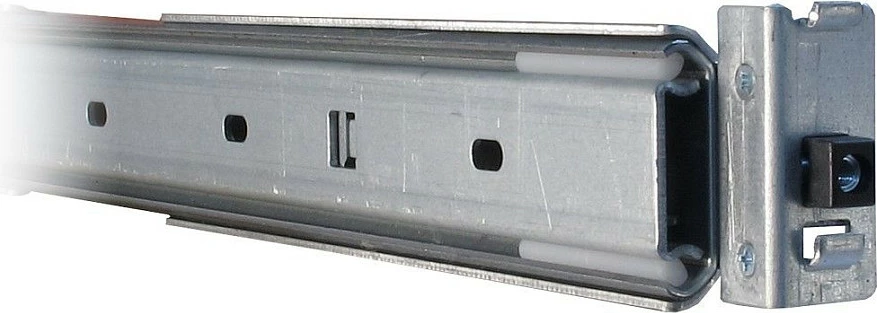 Shina teleskopike për rack Inter-Tech 88887221, 19", 2U, 500-800 mm, 30 kg, argjend