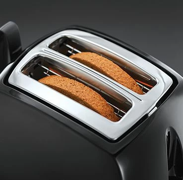 Toster Russell Hobbs Textures Plus 22601-56, 850W, për 2 feta, i zi