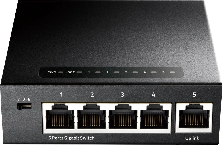 Switch Cudy GS105, Gigabit Ethernet, Full duplex