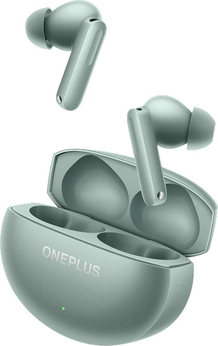 Kufje OnePlus Buds 4, wireless, me ANC, Jeshile