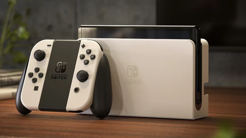 Konsolë Nintendo Switch OLED e bardhë 2