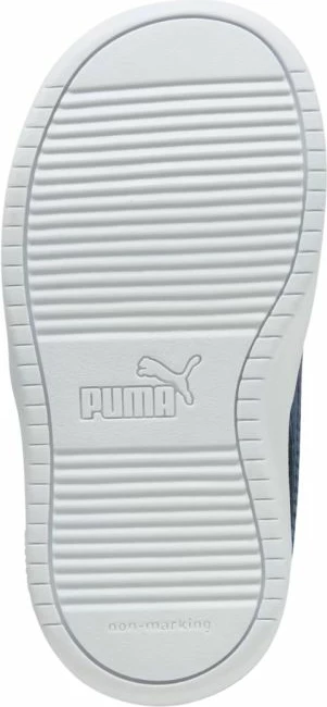 Atlete fëmijë Puma Rickie AC+ Inf 384314 44, të bardha dhe të kaltra