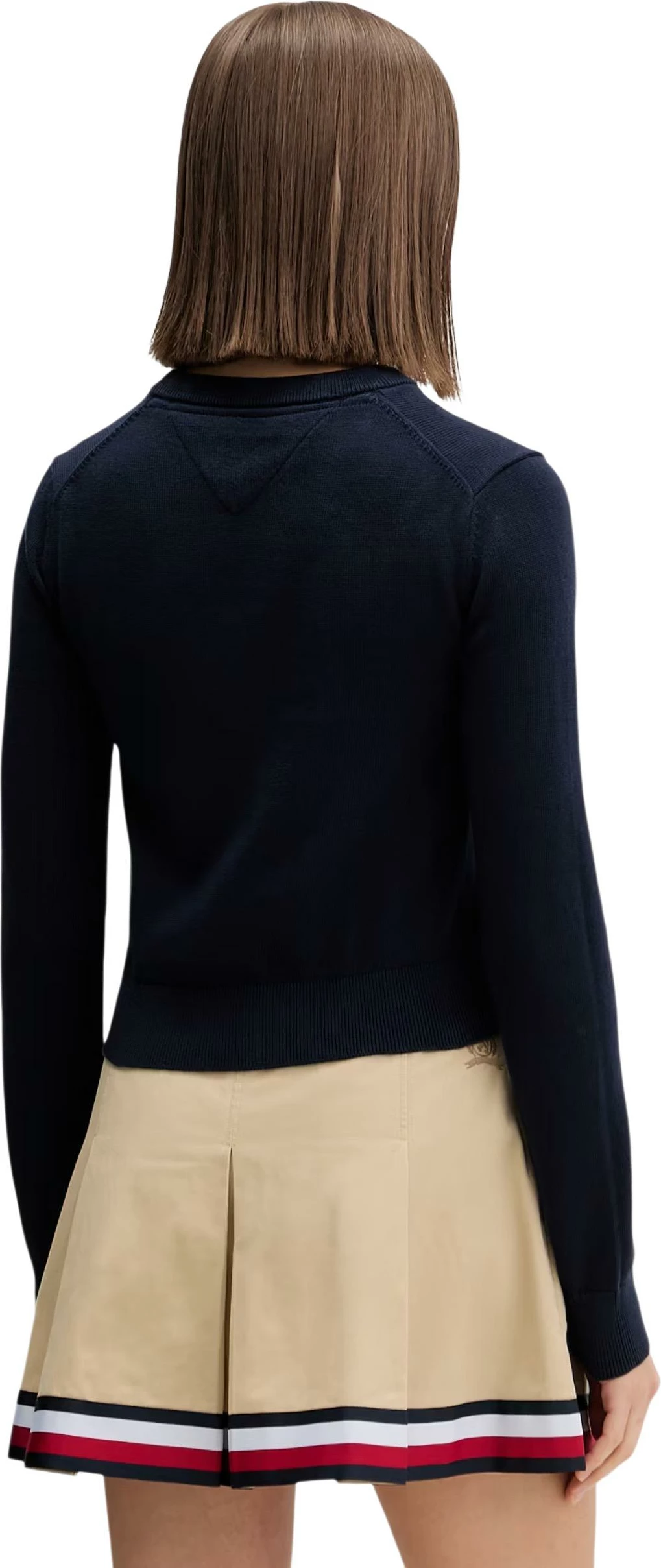Xhemper për femra Tommy Hilfiger Jeans DW0DW22930, kaltër e errët [Madhësia: M]