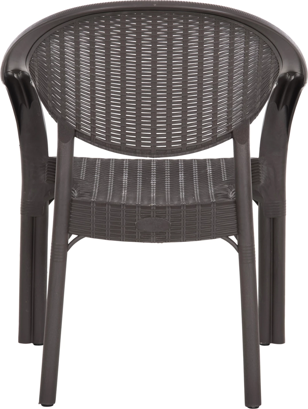 Karrige polipropileni FETT, pamje bambuje, ngjyrë kafe, FH6158.06, 63x59x81H cm