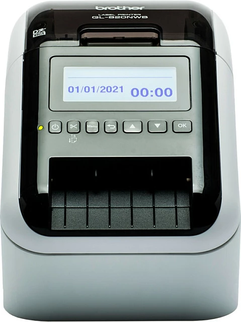 Printer etiketa Brother QL-820NWBVMXX1, Wi-Fi, Bluetooth, bateri e integrume