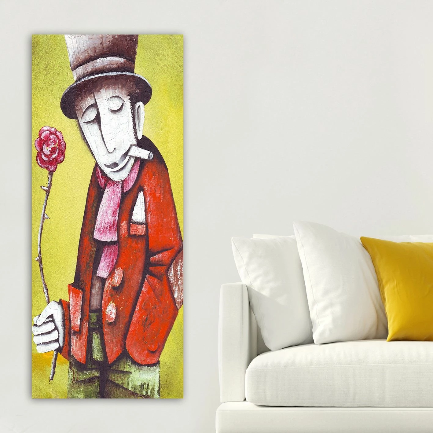 Pikturë dekorative në kanavacë Wallity, DKY220783188_50120, shumëngjyrëshe, 50x120cm