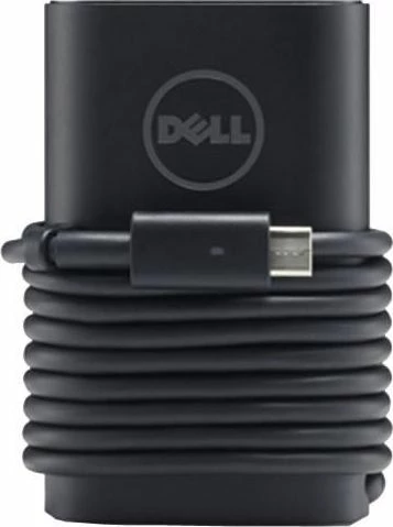 Adapter rryme për laptop Dell M1WCF 65W 19.5V USB-C, i zi, pa kabllo rryme