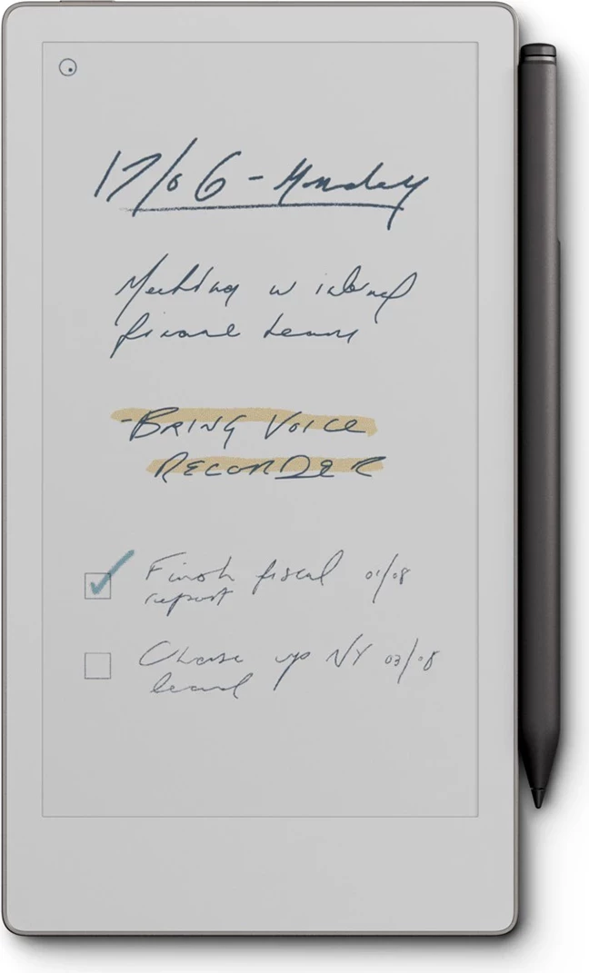 Tablet e-ink reMarkable Paper Pro Move 7.3\", 64GB, me Marker Plus, argjend