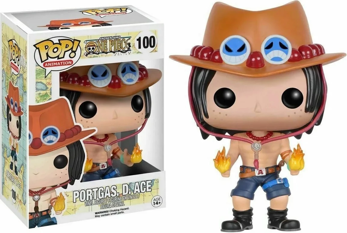 Figurinë koleksionuese Funko POP! Animation One Piece Portgas D. Ace, vinyl