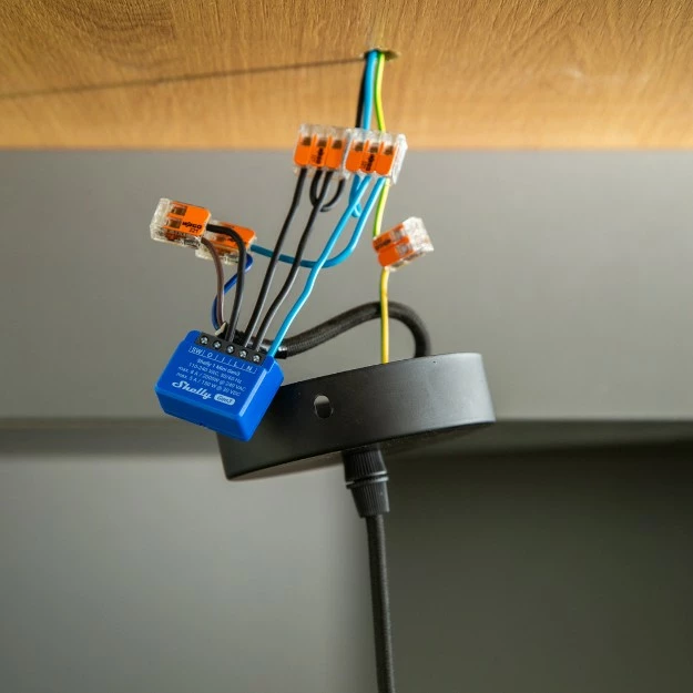 Smart switch Shelly 1 Mini Gen3, 1P, Wireless, 20 dBmW, 30 m, Blu