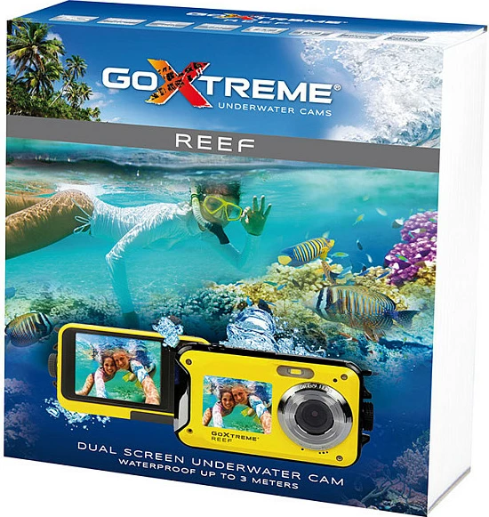 Kamerë digjitale Easypix GoXtreme Reef, Full HD, 24 MP, 2.7", e verdhë
