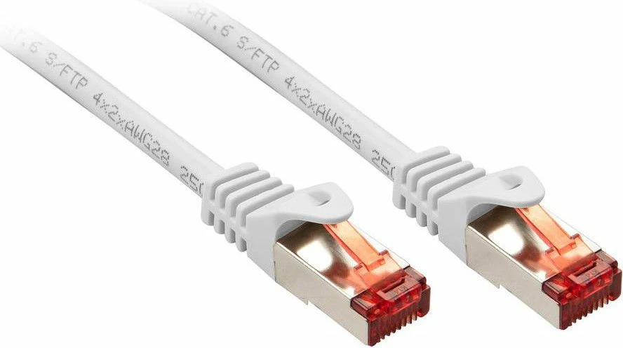 Kablë rrjeti Lindy RJ-45 në RJ-45 Cat6 S/FTP 3m, e bardhë (47385)