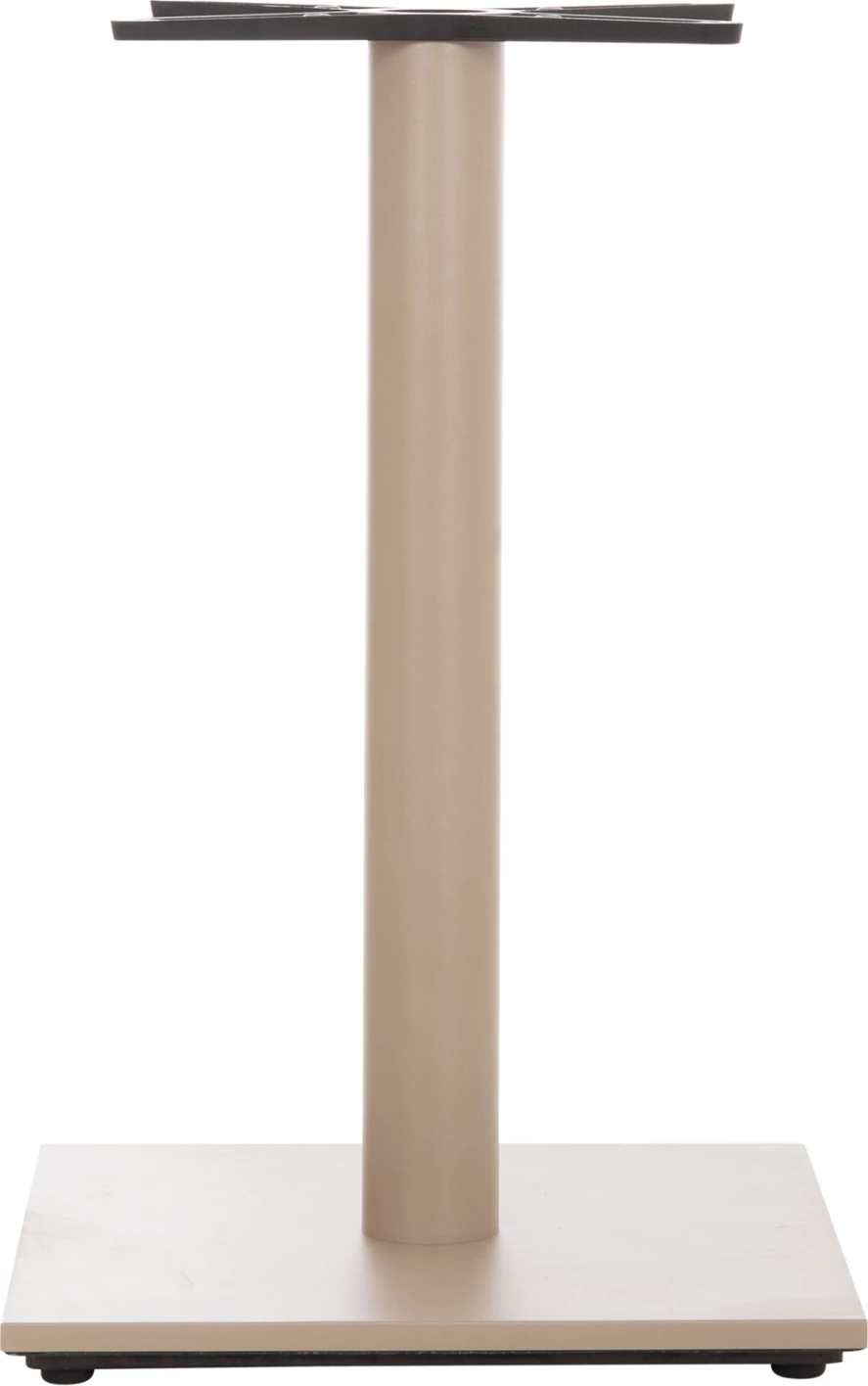 Baza tavoline metalike, ngjyrë kapuçino mat, FH438.25, 46x46x72cm