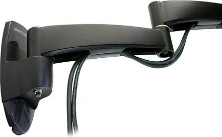 Mbajtëse muri për monitor me tabaka tastiere Ergotron 200 Series Combo Arm, deri 24", VESA 75x75/100x100, 8.2 kg, e zezë