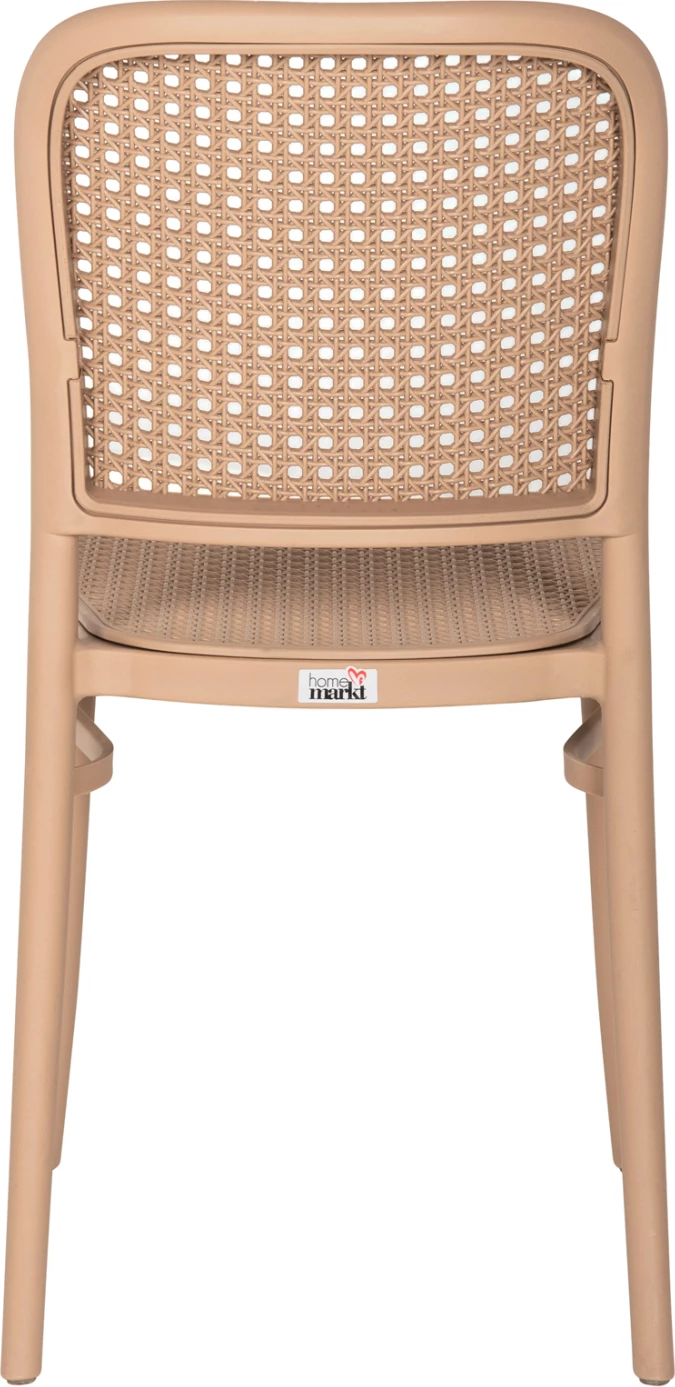 Karrige polipropileni FLOW FH5937.03, ngjyrë kapuçino, 41x53x85.5H cm