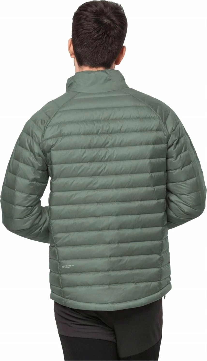 Xhaketë me pupla për meshkuj Jack Wolfskin Passamani Down Jkt, madhësia M, e gjelbër