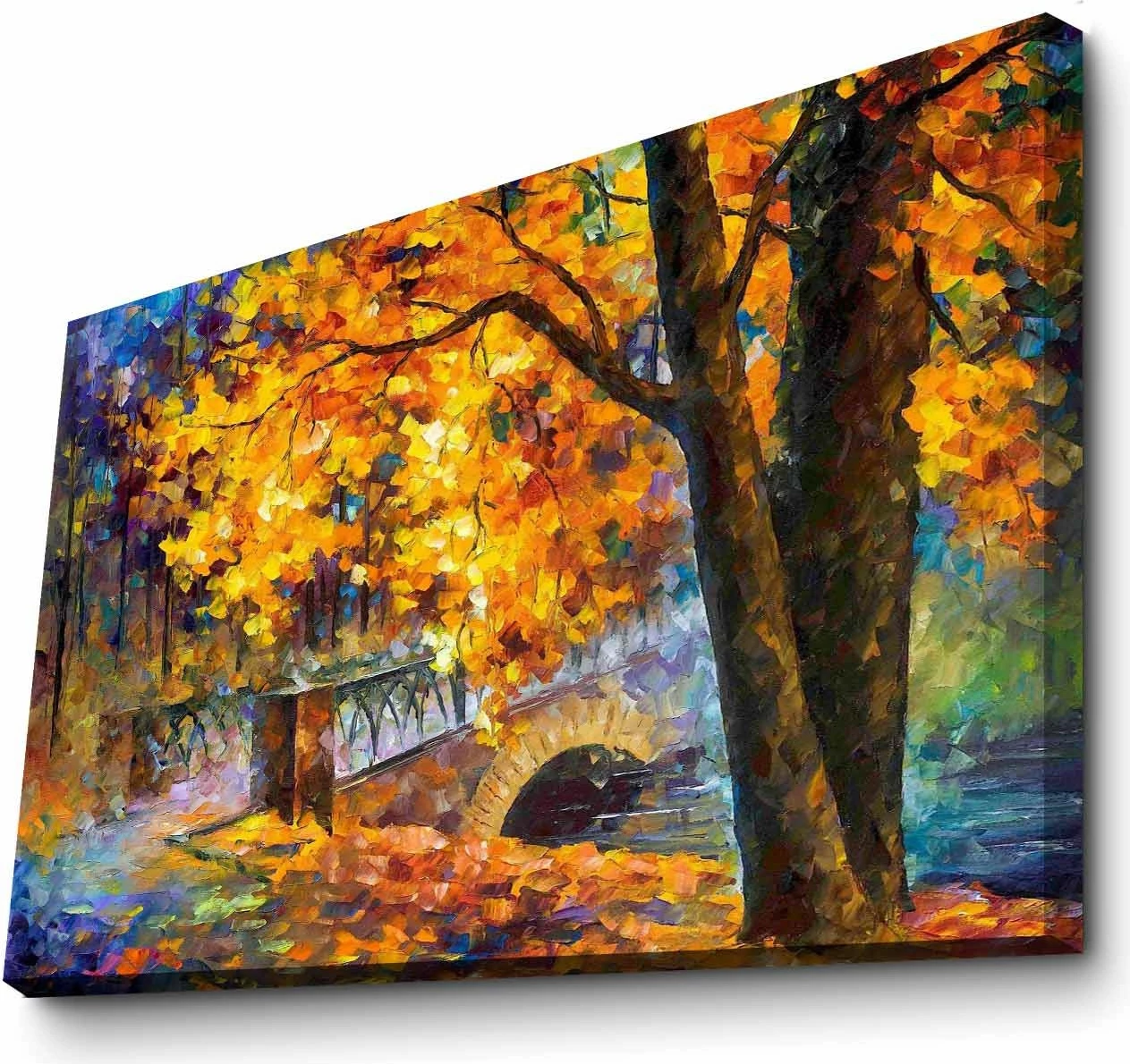 Pikturë dekorative në kanavacë, shumëngjyrëshe, 70x100cm, Wallity 70100FAMOUSART-013
