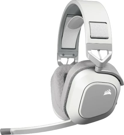 Kufje gaming Corsair HS80 MAX Wireless, Dolby Atmos, 24h, e bardhë
