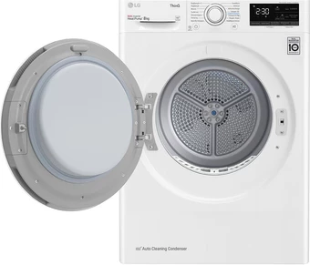 Tharëse rrobash LG RH80V3AV0N 8 kg heat pump, e bardhë