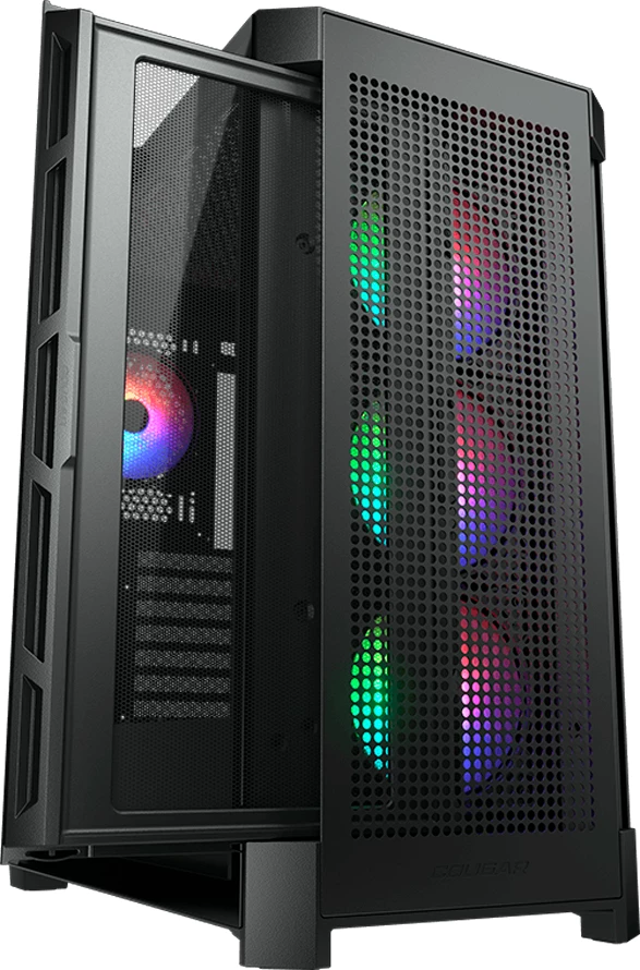Kasë COUGAR Airface Pro RGB Mid Tower, e zezë