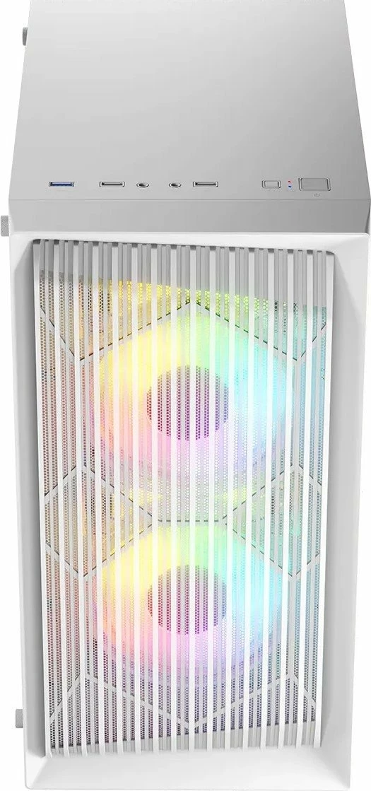 Kasë Logic Concept Atos Mini ARGB Micro-ATX mini tower, tempered glass, pa furnizim, e bardhë