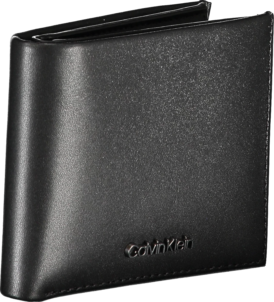 Portofol për meshkuj CALVIN KLEIN, i zi