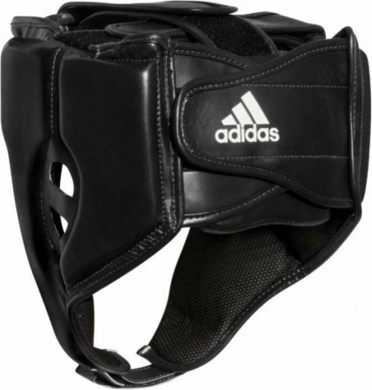 Helmetë boksi adidas për meshkuj e femra, e zezë [Madhësia: L]
