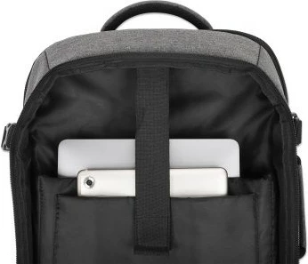 Çantë shpine MANHATTAN Rome deri 17.3 inç anthrazit