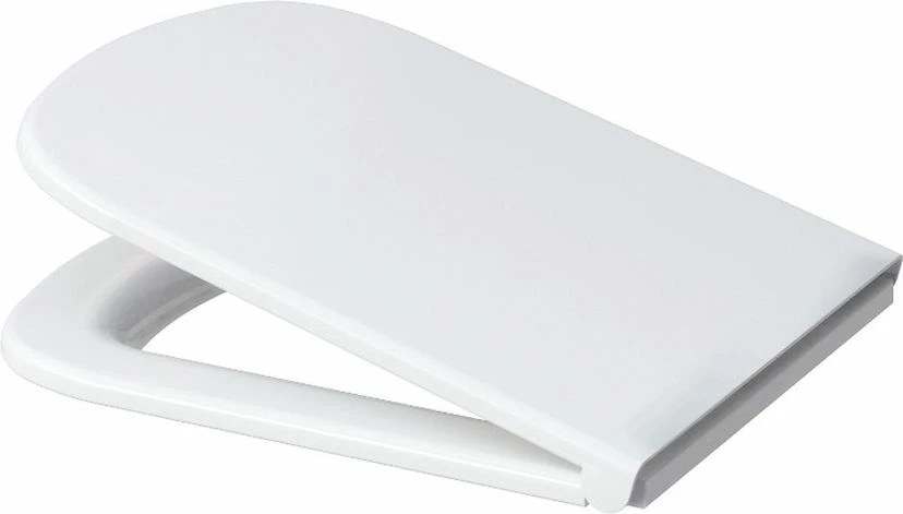 Kapak WC Cersanit Colour K98-0092, duroplast, soft-close, antibakterial, me çmontim të shpejtë, i bardhë