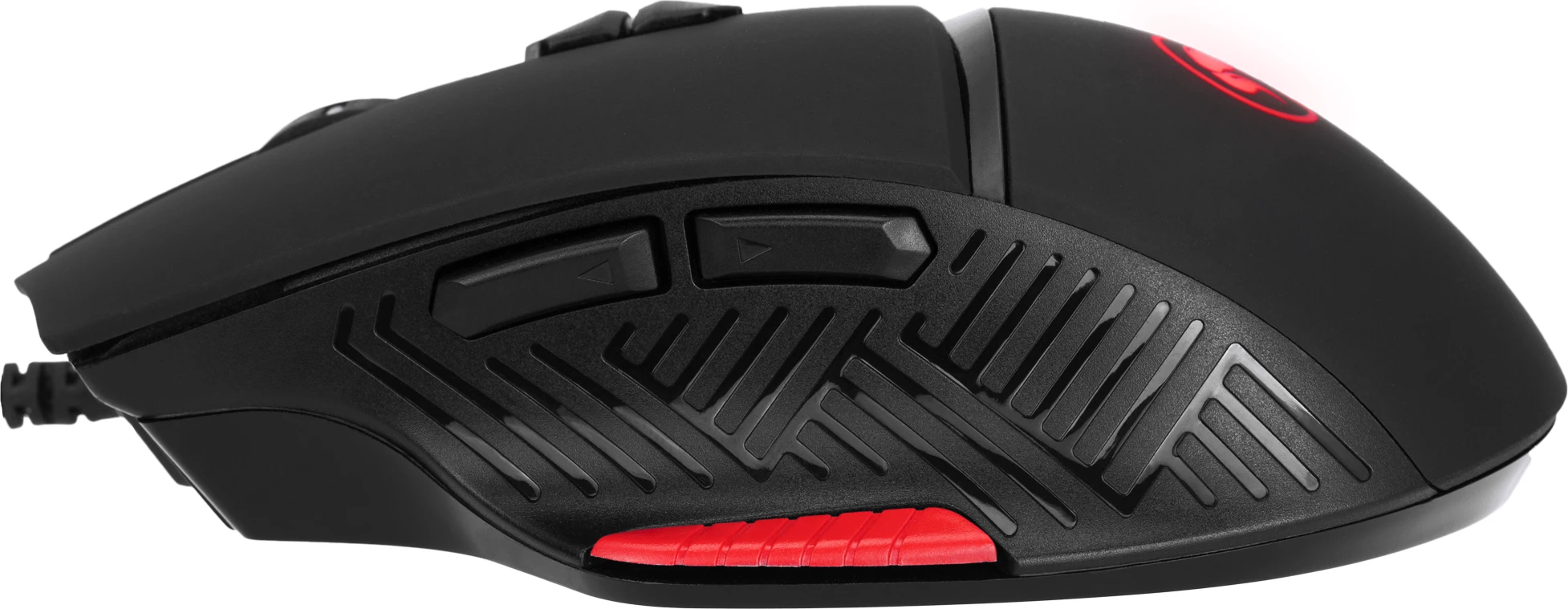 Maus Marvo M355 gaming, me kabllo USB, RGB, deri 7200 DPI, 9 butona, i zi