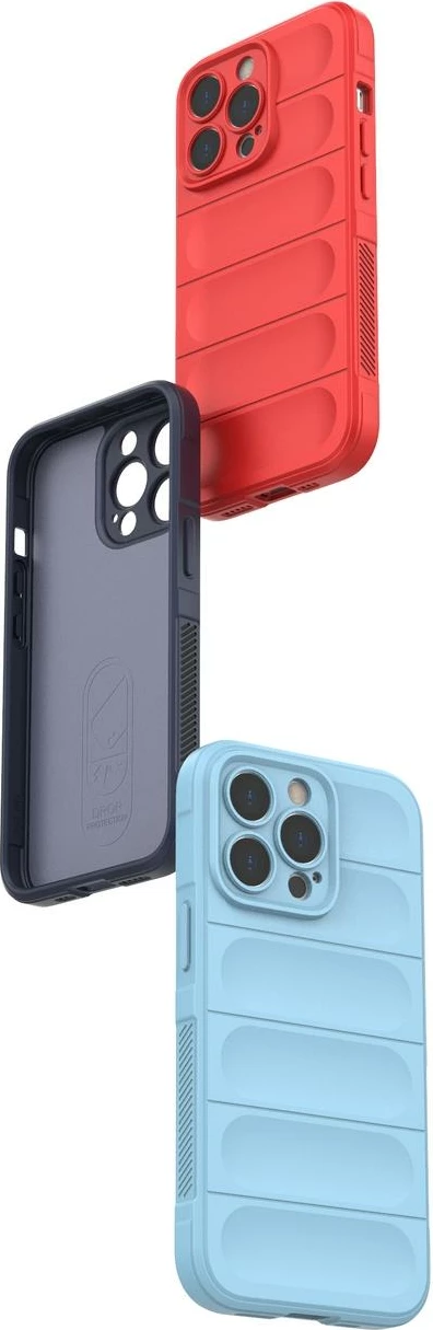 Mbështjellës Hurtel Magic Shield Case për iPhone 13 Pro Max, TPU, Blu e çelët