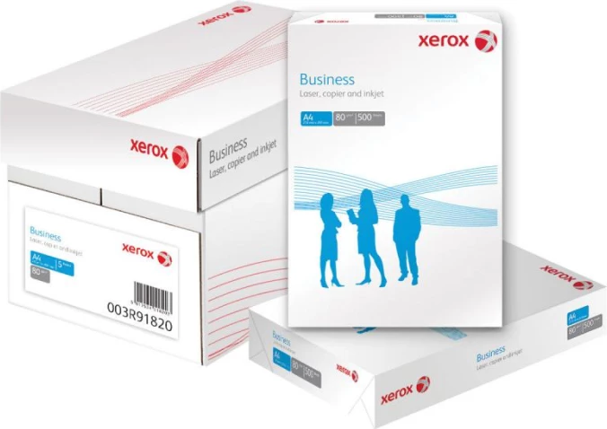 Letër për printer Xerox Business A4 80 g/m² 2500 fletë, e bardhë, paketë 5x500