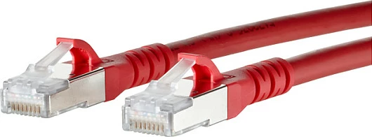 Kabllo rrjeti METZ CONNECT 1308453066-E, Cat6a, 3 m, S/FTP, RJ45, e kuqe