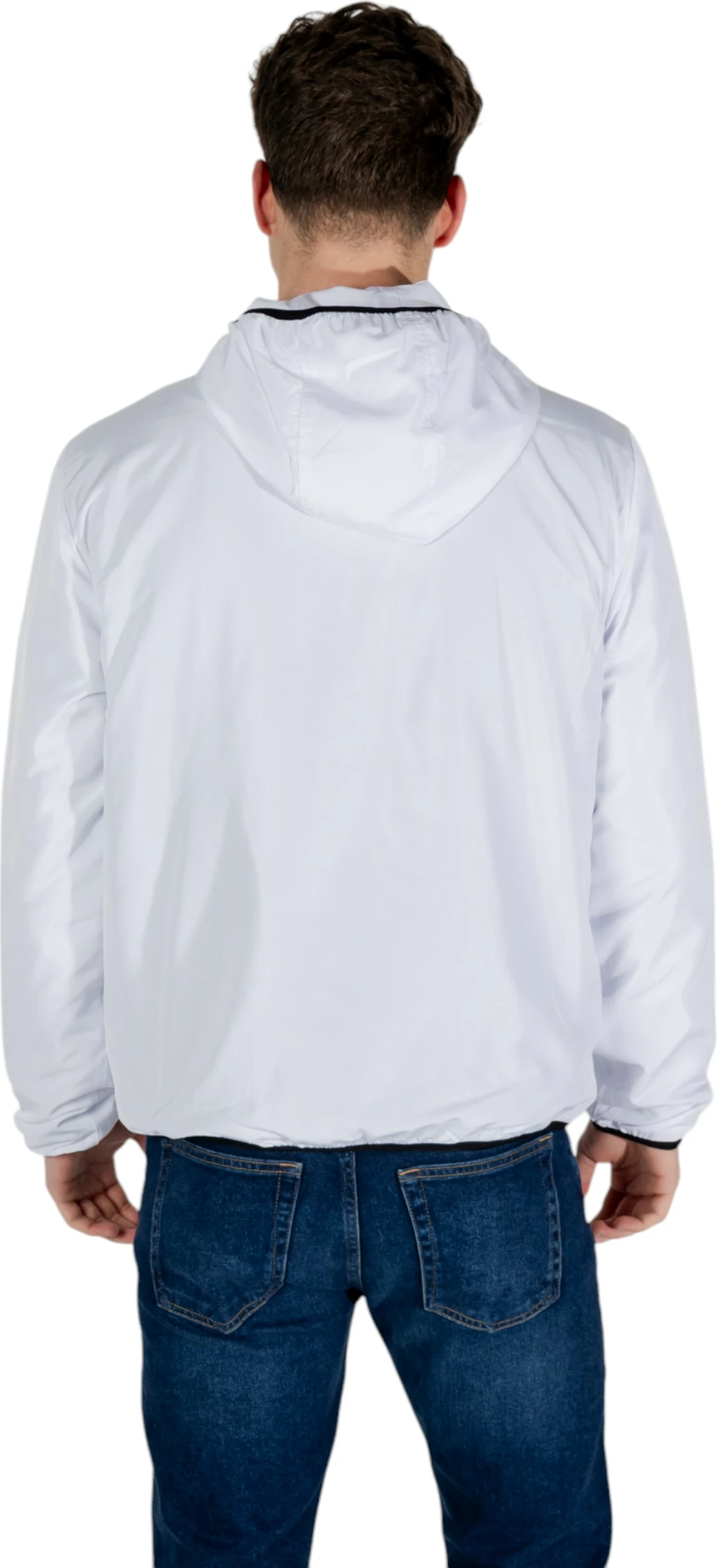 Jakne windbreaker për meshkuj EA7 8NPB22 PNGRZ, e bardhë [Madhësia: L]