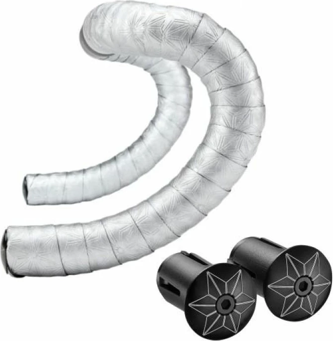 Shirit timoni për biçikletë Supacaz, argjendtë