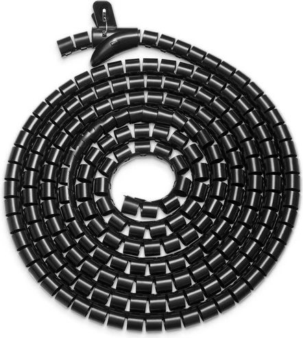 Mbështjellës kabllosh Digitus DA-90508, 5m, i zi