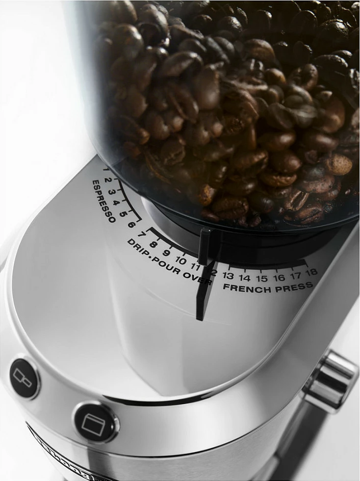 Mulli kafeje DeLonghi Dedica KG 520.M, 150W, inox/zi