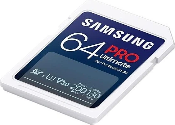 Kartelë kujtese Samsung PRO Ultimate SDXC, 64GB