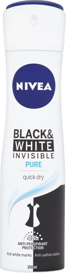 Nivea Deo B&W Invisible Pure 150ml