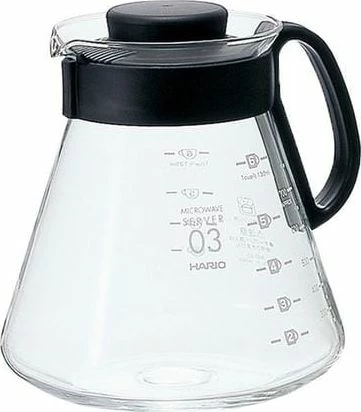 Karafë Hario XVD-80B 800 ml qelq borosilikat, transparente
