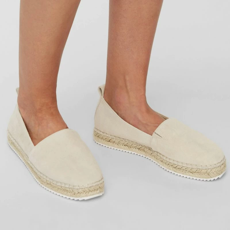 Espadrile për femra Marc O'Polo, ngjyrë bezhë