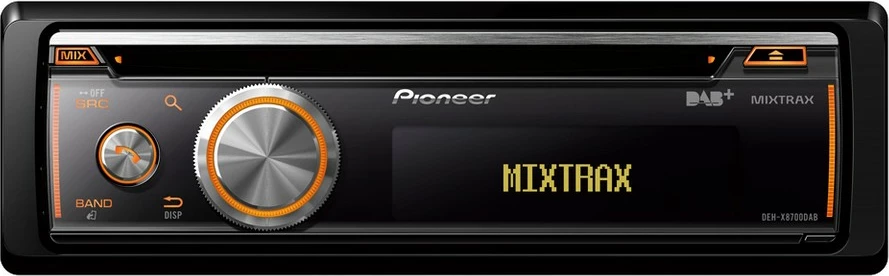 Radio makine Pioneer DEH-X8700DAB, DAB, MIXTRAX, ekran LED