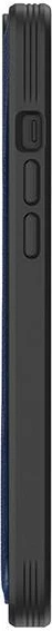 Mbështjellës UNIQ Transforma Magclick Charging për iPhone 14 Pro, silikon, blu