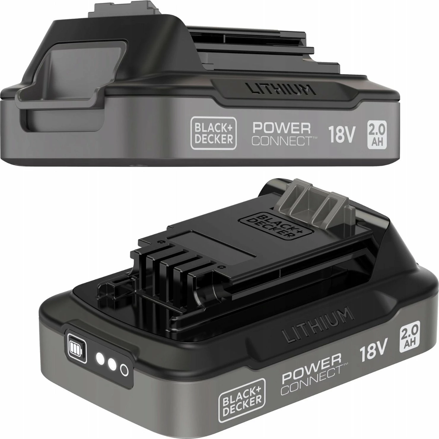 Bateri Black&Decker BDL2018S-XJ 18V 2.0Ah Li-Ion POWERCONNECT, e zezë