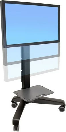 Karrocë multimediale Ergotron Neo-Flex Mobile MediaCenter UHD, për ekrane 50-70 inç, e zezë