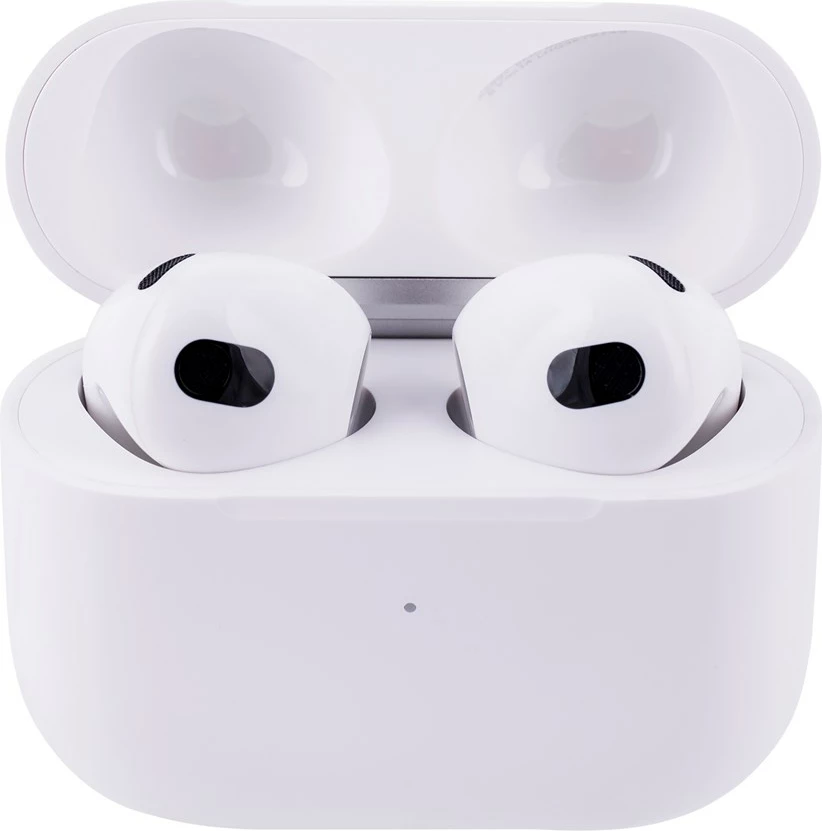 Kufje Apple AirPods gjenerata e 3-të me kuti karikimi Lightning, të bardha