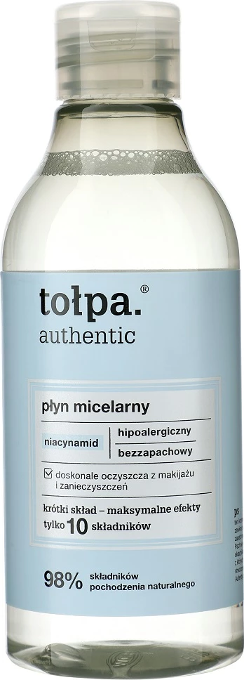 Ujë micelar për femra Tołpa Authentic 300ml