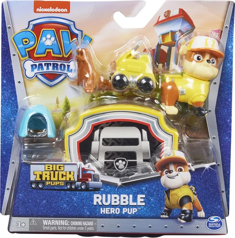 Paw Patrol: Big Truck Pups - Hero Pup Rubble Figure