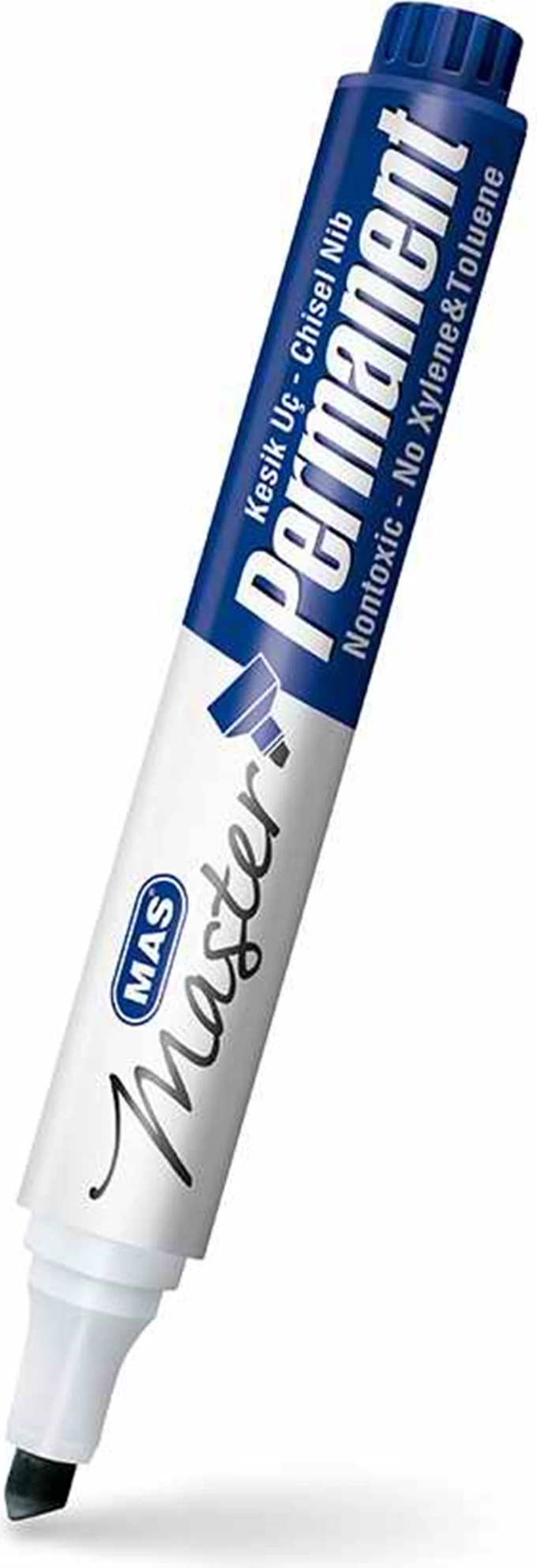 MAS Permanent Marker – Blue (Chisel Tip)