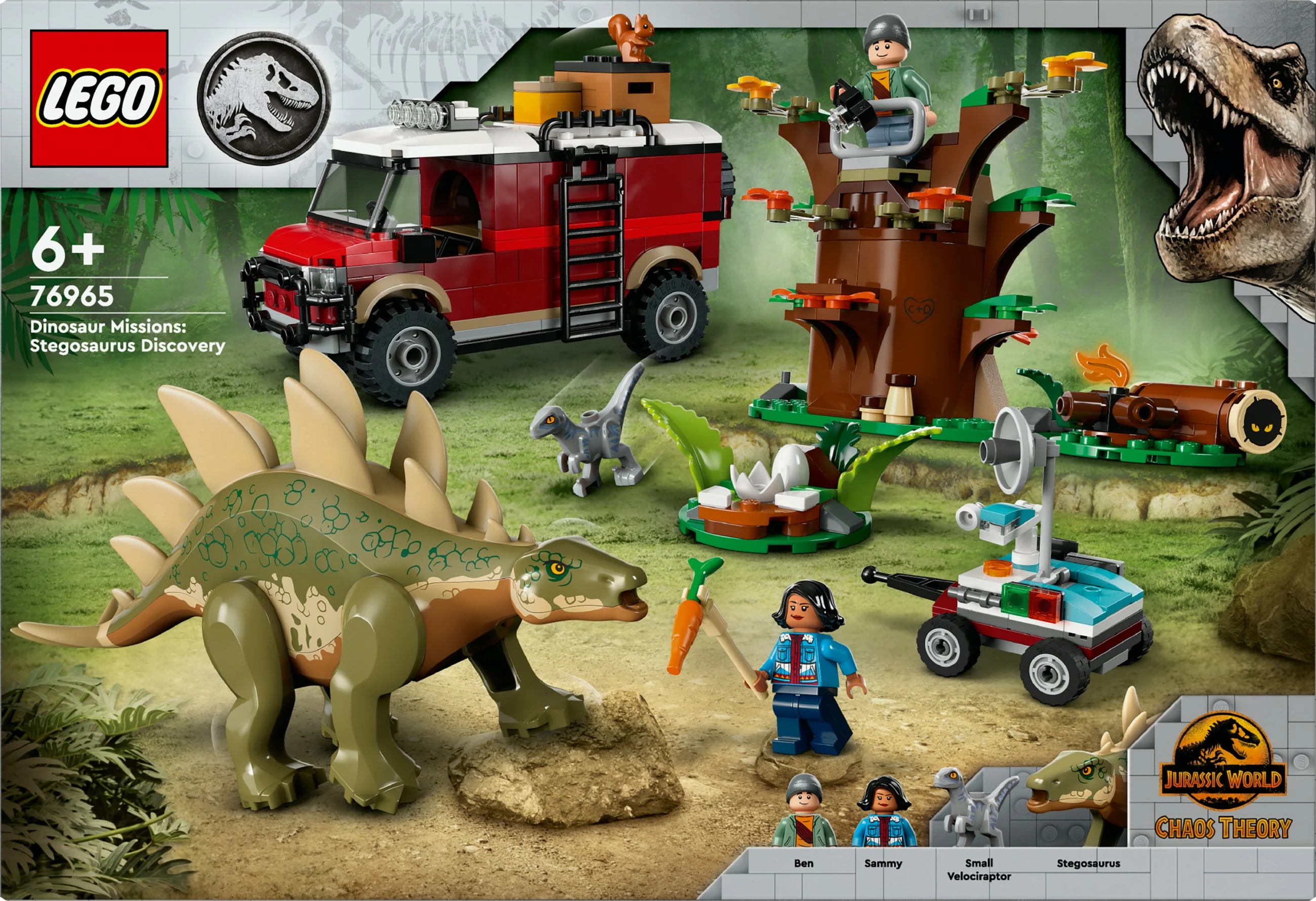 Set ndërtimi LEGO Jurassic World 76965, 420 pjesë, multikolor